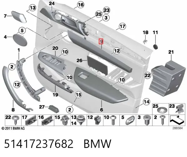  51417237682 BMW