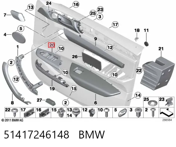  51417246148 BMW
