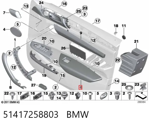  51417258803 BMW