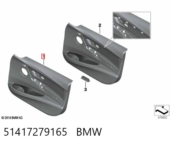  51417279165 BMW