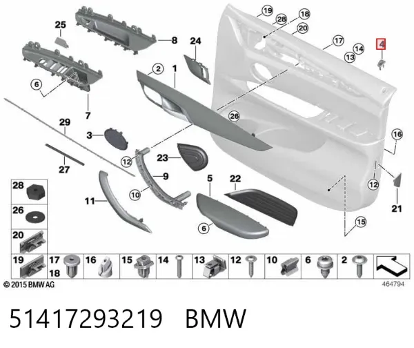  51417293219 BMW