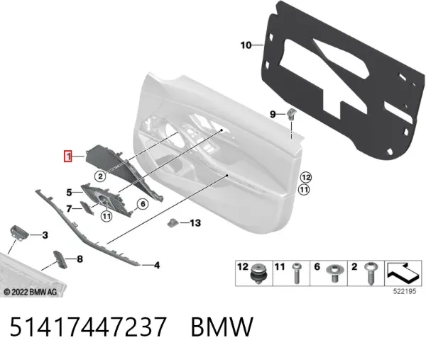  51417447237 BMW