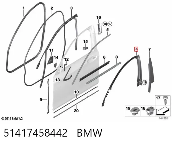  51417458442 BMW