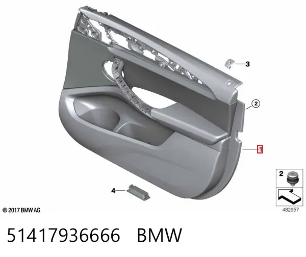 51417936666 BMW