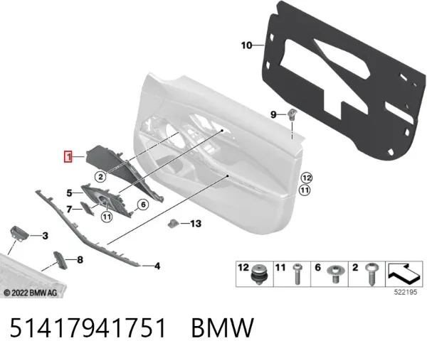  51417941751 BMW