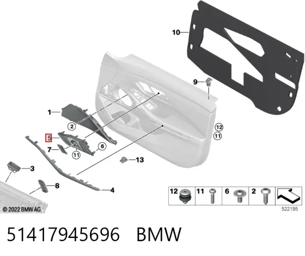  51417945696 BMW