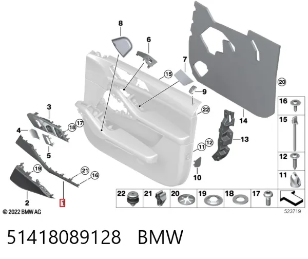  51418089128 BMW