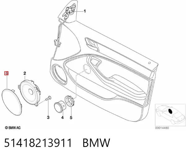  51418213911 BMW