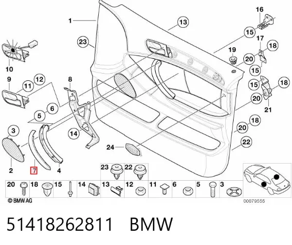 51418262811 BMW