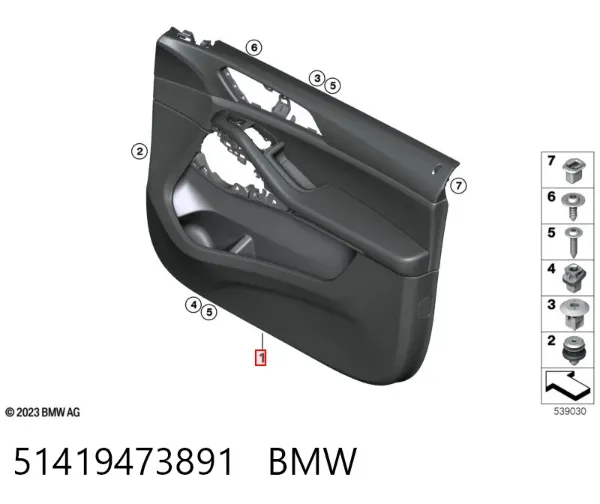  51419473891 BMW