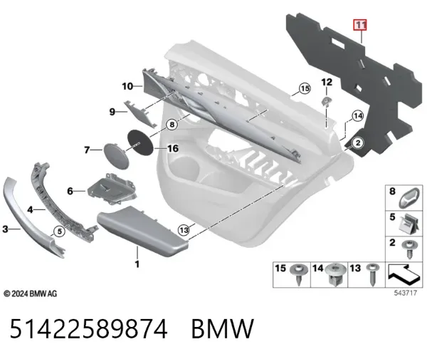  51422589874 BMW