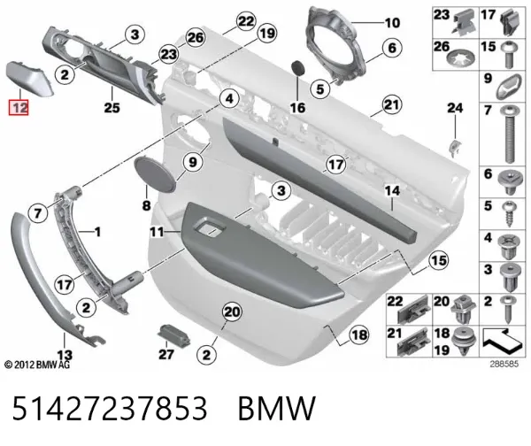  51427237853 BMW