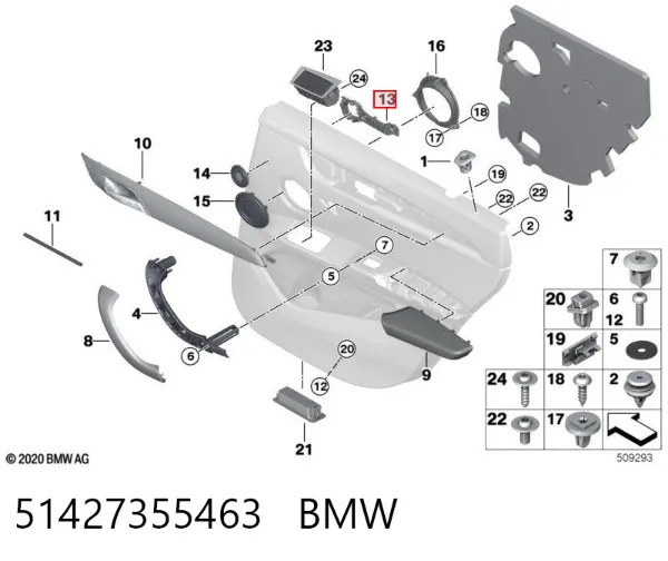  51427355463 BMW