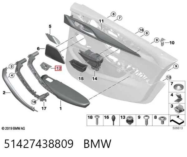  51427438809 BMW