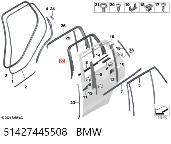  51427445508 BMW