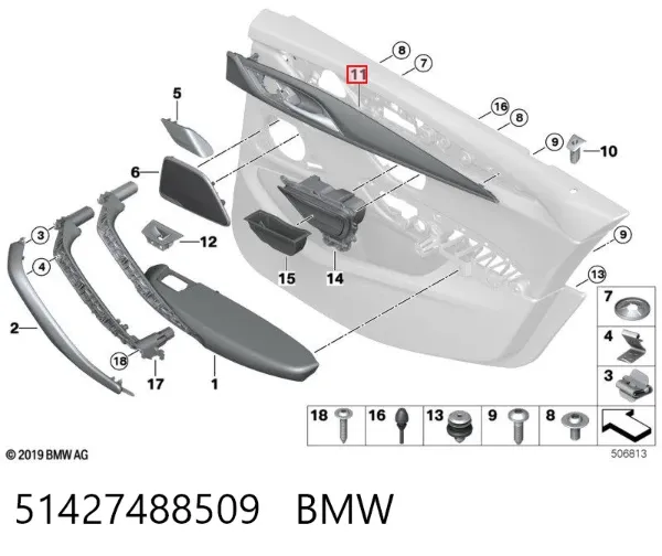  51427488509 BMW