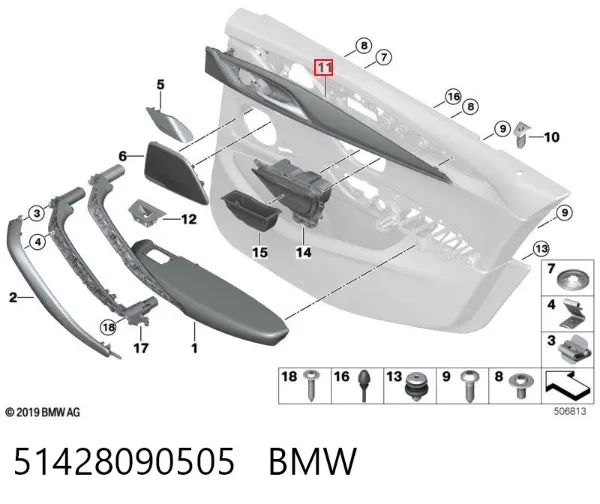  51428090505 BMW