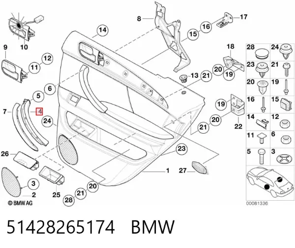  51428265174 BMW
