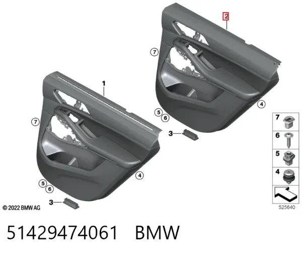  51429474061 BMW