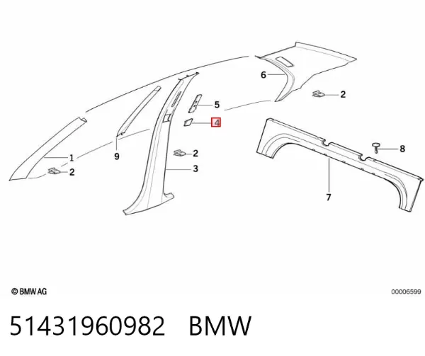  51431960982 BMW