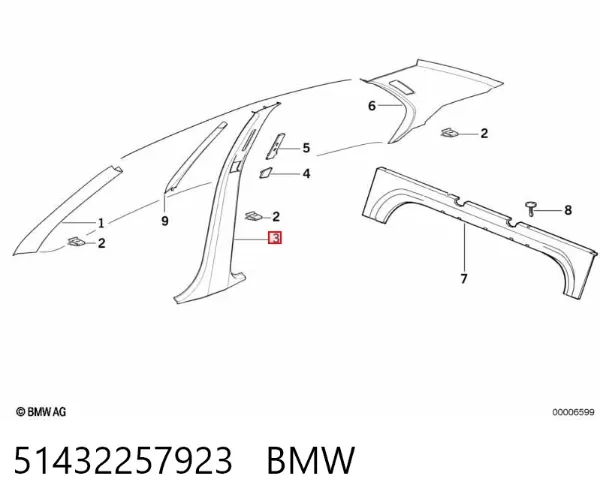  51432257923 BMW