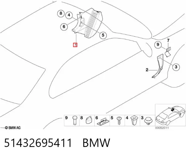  51432695411 BMW