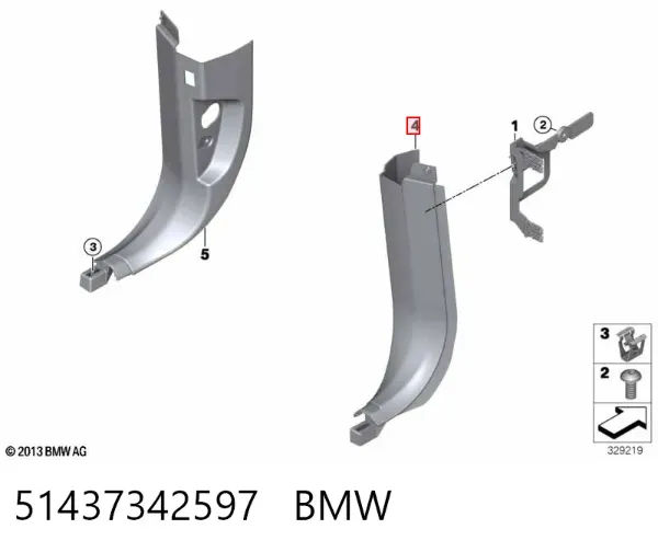  51437342597 BMW