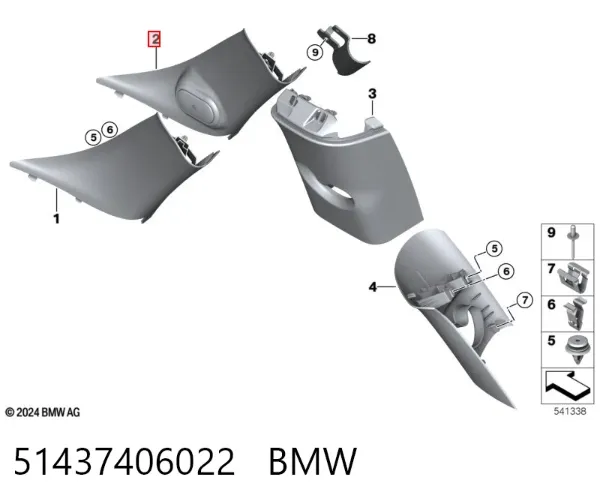  51437406022 BMW