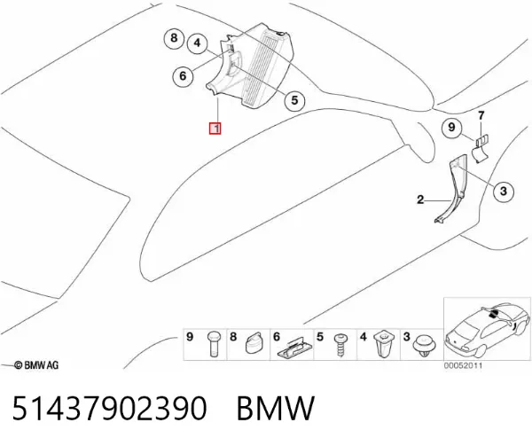  51437902390 BMW