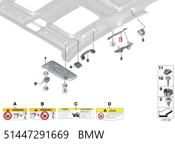  51447291669 BMW