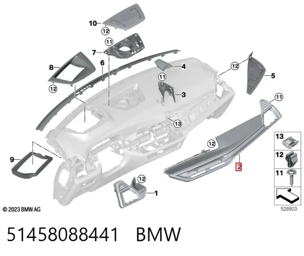  51458088441 BMW