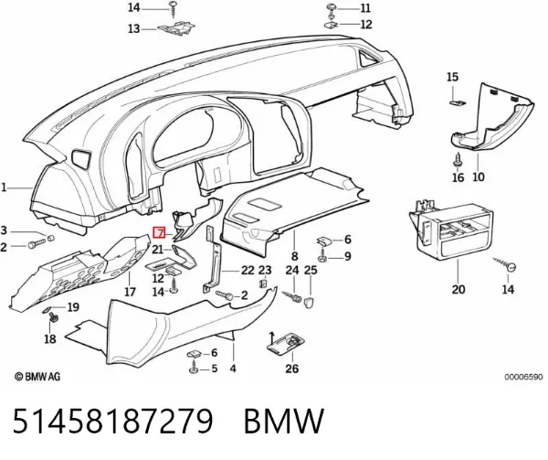  51458187279 BMW