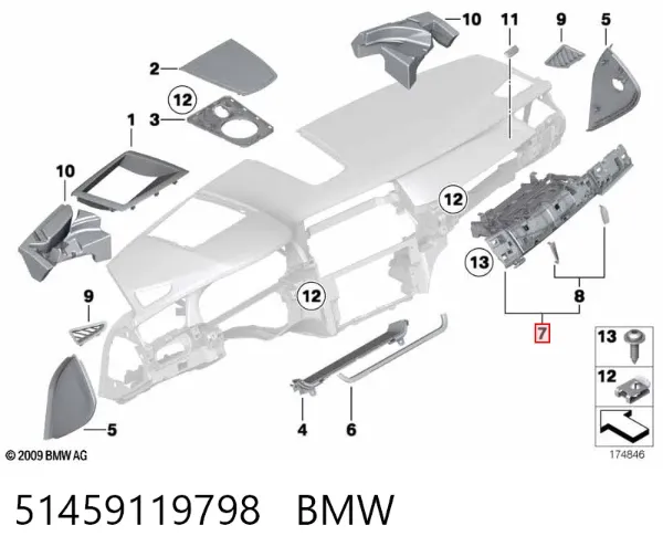  51459119798 BMW