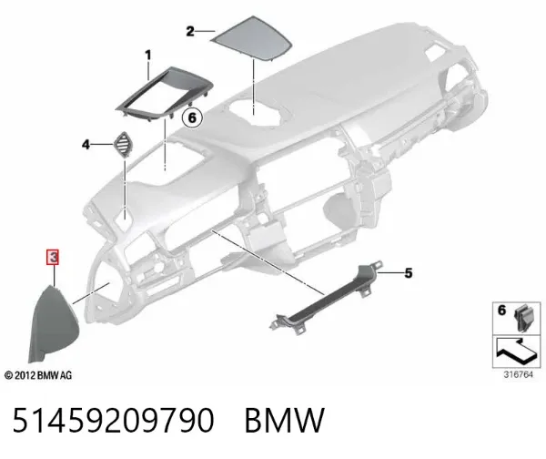  51459209790 BMW