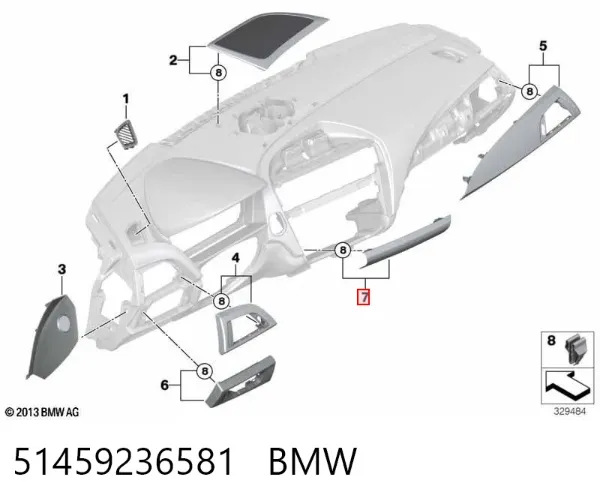  51459236581 BMW