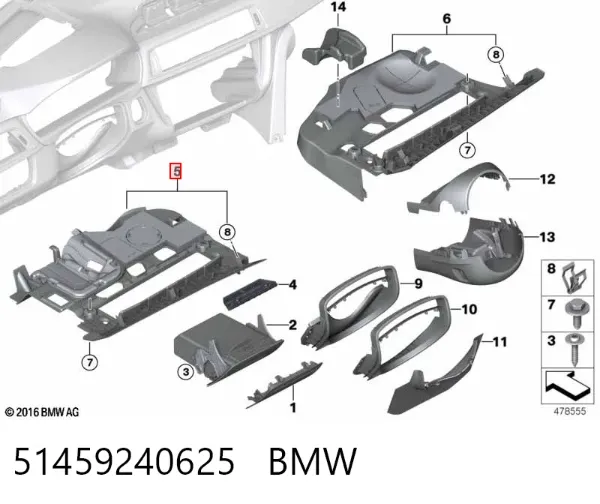  51459240625 BMW