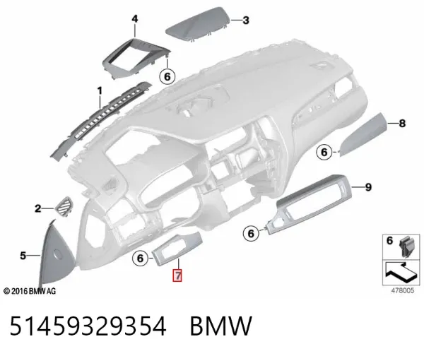  51459329354 BMW