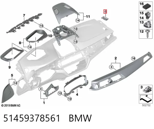  51459378561 BMW