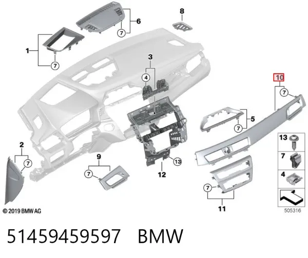  51459459597 BMW