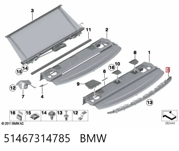  51467314785 BMW