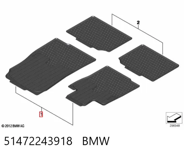  51472243918 BMW