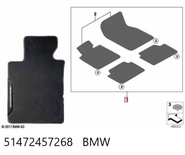  51472457268 BMW