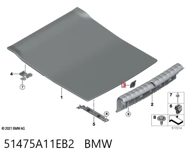  51475A11EB2 BMW