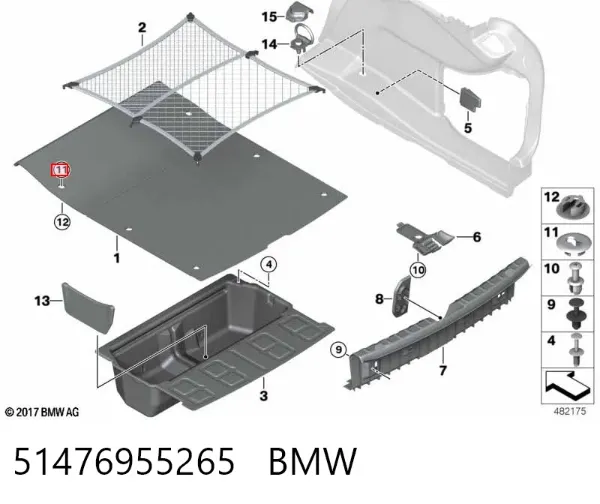  51476955265 BMW