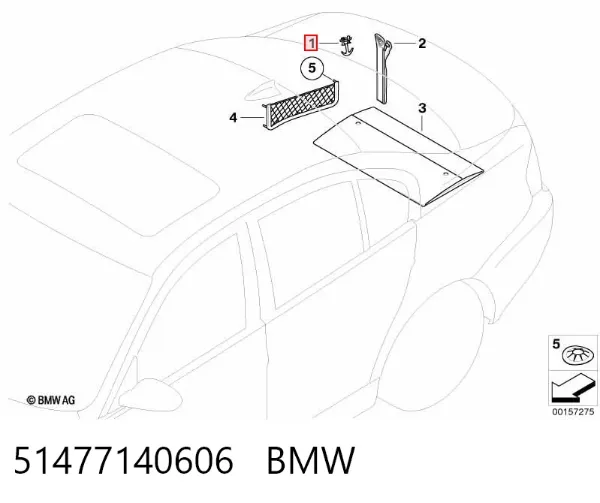  51477140606 BMW