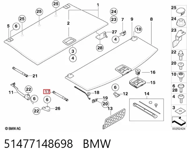  51477148698 BMW