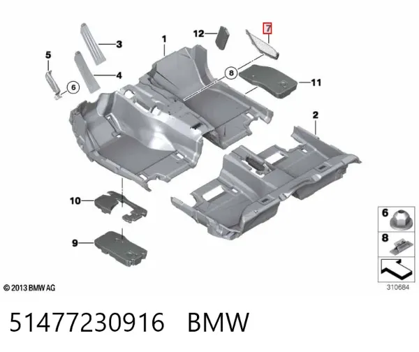  51477230916 BMW