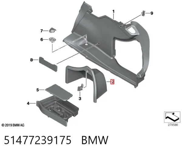  51477239175 BMW