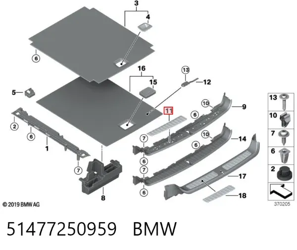  51477250959 BMW