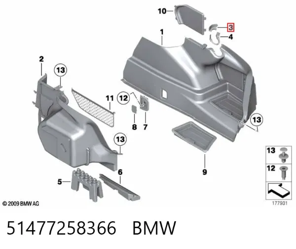  51477258366 BMW